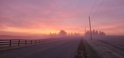 Duffy's Lane sunrise