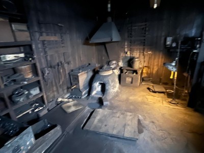 Knife maker's workshop