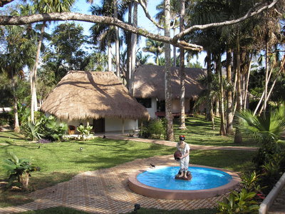Courtyard of the Mayaland