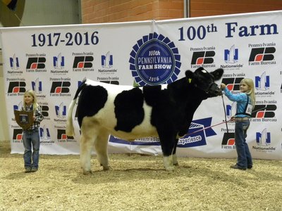 should be my granddaughters at the Harrisburg Farm Show