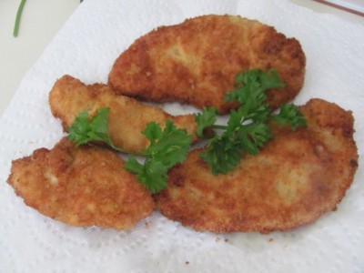 breaded turkey breast tails
