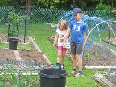 Adrian & Naomi planting  the garden (1).jpeg